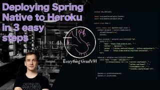 Deploying Spring Native application to Heroku in 3-ish easy steps