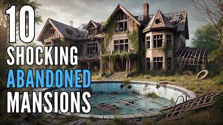 Top 10 Most Unbelievable Abandoned Mansions with Shocking Histories