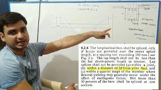 Beam Lapping Zone as per IS 13920 - Beam Reinforcement Lap Length Formula & Lapzone