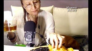 АСМР Пиво с чипсами и семечками. ASMR beer chips seeds. итинг. eating,