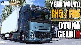 Yeni Volvo FH5/FH6 Oyuna Geldiii !! FH6 Aero Serisi ile Midilli Adasının Dar Sokak Aralarındayız !!