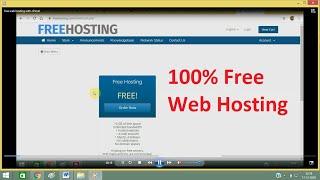 Get Free Web Hosting With cPanel |How To Host Your Website On FreeHosting.Com