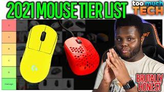 2021 BRUTALLY HONEST GAMING MICE TIER LIST - Too Much Tech