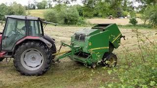 Breakages from the first cut silage