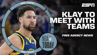 Klay Thompson will meet with the Mavericks, Lakers, Clippers & 76ers  | NBA Today