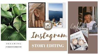 How I edit my INSTAGRAM STORIES photos & videos | FREE APPS