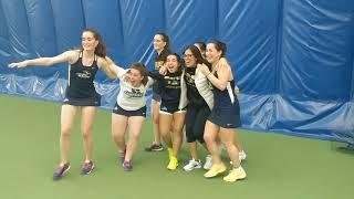 Goldey-Beacom Women's Tennis at Stonehill -- Match Point