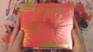 Pokemon Trading Card Game Scarlet / Koraidon Elite Trainer Box Opening