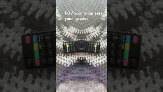 POV your mom sees your ￼ grades ￼