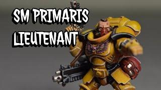 Primaris Space Marines Imperial Fists Конверсия (Лейтенант космодесанта; Warhammer 40000)