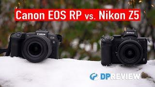 Best entry-level full-frame mirrorless camera: Nikon Z5 vs. Canon EOS RP