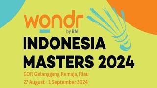 LIVE: Wond BY BNI Indonesia Masters 2024 Court 1 - day 5