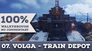 Metro Exodus Enhanced Edition 100% Walkthrough (Ranger Hardcore/Full Dive) 07 VOLGA: TRAIN DEPOT