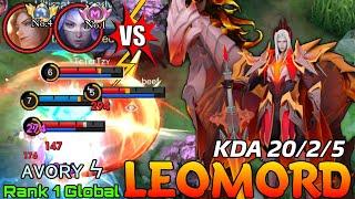 20 Kills Leomord VS Top Global Lancelot & Supreme Luo Yi - Top 1 Global Leomord by ᴀᴠᴏʀʏ ϟ - MLBB