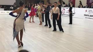 Yigit Alemdaroglu-Nehir Polat, Turkish National Championship 2018 | junoir 2 open latin | rumba