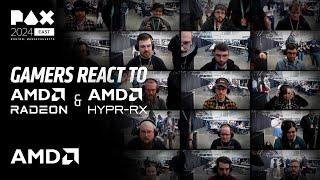 Gamers React to AMD HYPR-RX at PAX East 2024