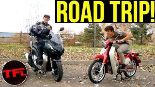 "Adventure" Scooter Vs Modern Classic: Can You ACTUALLY Take EITHER Of These Hondas On An Adventure?