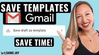 Gmail Hacks - How to Create EMAIL TEMPLATES in Gmail [Canned Responses] SAVE SO MUCH TIME