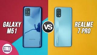 Samsung Galaxy M51 vs Realme 7 Pro Comparison- Camera, Display, Software, Performance, and Battery