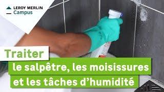 Comment traiter le salpêtre, les moisissures et les taches d'humidité ? Leroy Merlin