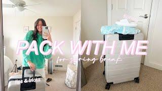 PACK & PREP w/me for FLORIDA | last minute, outfit ideas + packing tips