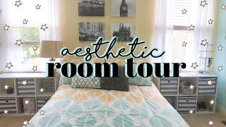 aesthetic summer room tour