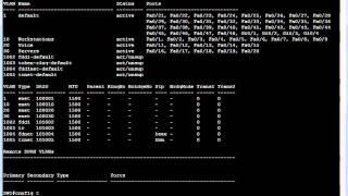 Configuring VLANs and Assigning ports to VLANs