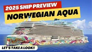 Norwegian Aqua Might Be The Best Ship Ever || FIRST LOOK