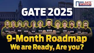 9 Month Strategy For GATE 2025 Exam with Best Mentors of IMS GATE ACADEMY