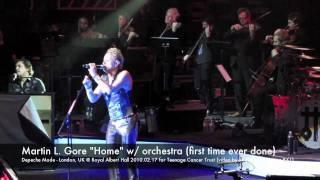 Depeche Mode "Home" w/ live orchestra - London, UK @ Royal Albert Hall 2010.02.17 in HD