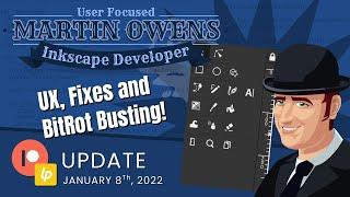 The Flowing of Buttons - Inkscape Update Jan 8th 2022