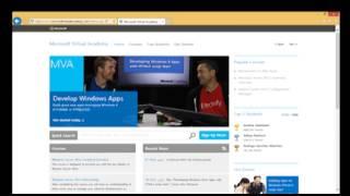 Microsoft Virtual Academy    MVA