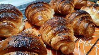 Turkish Bun With Poppy Seeds,Турецкая Булочка с Маком #turkishfood #dessert #cooking #trendingrecipe