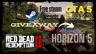 Epic RDR2 Live Stream + Giveaway: Win a Steam Account!