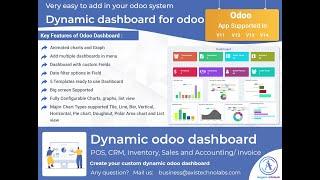 Odoo #AmazeDashboard Charts / Graph Creation, Drag and Drop Charts, Edit Layout, Edit Charts, Setup