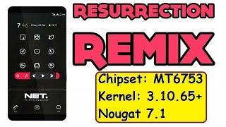 [MT6753] Resurrection Remix 5.8.3 Nougat Kernel 3.10.65+ 64 Bit