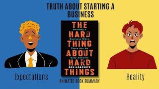 The Hard Thing About Hard Things Book Summary - How to build a Billion Dollar Company | Ben Horowitz