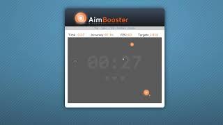 Playing Aimbooster Because I'm Bored