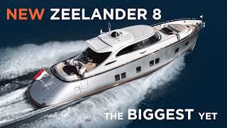 Zeelander 8: Exclusive First Look at the Luxurious 23.9m Flagship Yacht