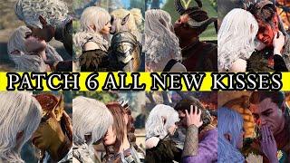 ALL NEW KISSES PATCH 6 | All Companions | Baldur's Gate 3