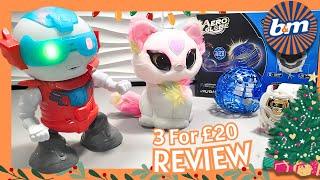 3 Tech Toys For £20 - B&M Christmas Haul Review