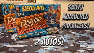 2 AUTOGRAPHS! 2021 Panini Prestige Football 2 Mega Boxes!