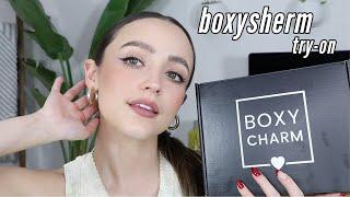 DECEMBER BOXYCHARM UNBOXING | 2021 (Try On - First Impressions)