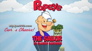 POPEYE THE SAILOR MAN COMPILATION: Popeye, Bluto and more! (HD 1080p)