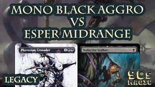 Mono Black Aggro vs Esper Midrange [Legacy $1000 Round 2]