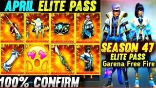 FREE FIRE APRIL ELITE PASS 2022 | ELITE PASS APRIL REVIEW 2022 | APRIL ELITE PASS FREE FIRE 2022