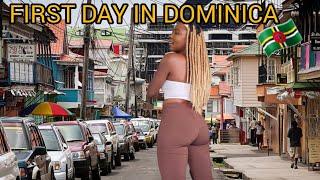 First Day In Dominica Roseau !! First Impressions.