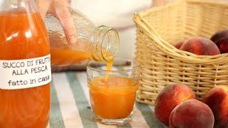 Peach fruit juice HOME MADE BY BENEDETTA - Easy Recipe