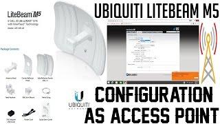 How to configure Ubiquiti Litebeam M5 as AP and AP-Repeater | How to update Litebeam M5 Firmware |