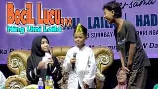 NING UMI LAILA BERSAMA BOCIL BOCIL LUCU, CERAMAH NING UMI LAILA TERBARU 2024